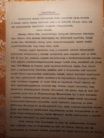 1940. Protocol on the negotiation of the Jewish estates in Borota