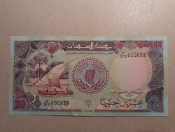 Szudán - 20 Font 1991 aUNC