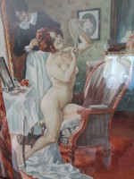 Watercolor nude - portrait 1931