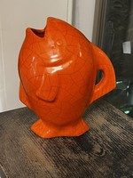 Gorka gauze art deco fish vase