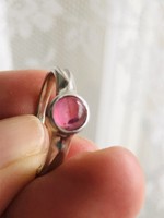 14K gold ring with tourmaline