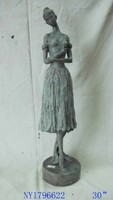 Female statue 76 cm (37654)