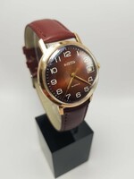 Soviet beautiful wostok 18 stone mechanical watch