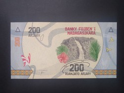 Madagascar 200 ariary 2017 unc