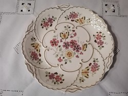 Zsolnay butterfly tray, wall plate