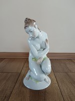 Old Herend porcelain nude