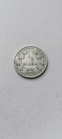1/2 Mark g 1905 silver (first year of issue) small number, German Empire