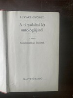 Lukács György: A társadalmi lét ontológiájáról II. rész