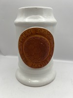 Vértes power plant, ceramic beer mug, 17 cm. 5014