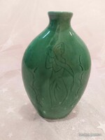Ceramic glazed vase.