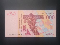 Nyugat-Afrikai Államok 1000 Francs 2003 UNC