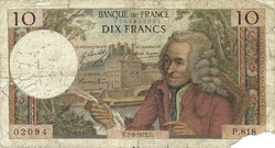 10 French francs 1972 France