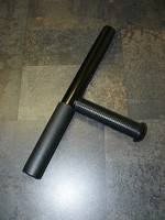 Collapsible steel tonfa