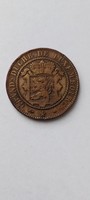 10 Centimes A 1865 Luxemburg, Ritkább !