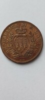 10 Centesimi 1893 R, San Marino, Nagyon RITKA !