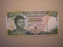 Swaziland - 5 Emalangeni 1995 oz