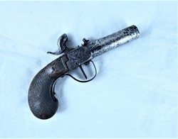 Antique front-loading pistol, ca. 1820!!!