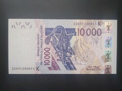 West African States 10000 francs 2003 unc
