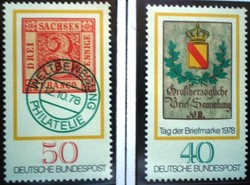 N980-1 / Németország 1978 Bélyegnap bélyegsor postatiszta