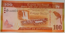 Sri Lanka 100 rupees 2020 unc