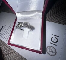 [Video] 1.67! Carat diamond ring with igi certificate, 14k gold