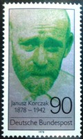 N973 / Németország 1978 Janisz Korczak író bélyeg postatiszta