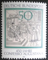 N1051 / Németország 1980 A "Confessio Augustana" 450. évfordulója bélyeg postatiszta