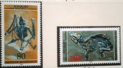 N974-5 / Germany 1978 archeological discovery stamp series postal clearance