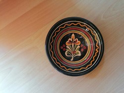 Painted ceramic plate