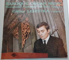 Gábor Lehotka: baroque organ music