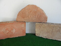 Antique bricks, miner, 1848, miller, no. 17.