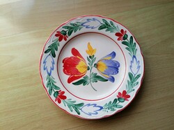 Painted ceramic plate