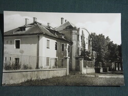 Postcard, Harkány, resort, view, 1960-