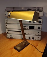 1950' Schreibtischlampe BRASS Pfäffle Leuchten Mid Century VINTAGE TABLE LAMP asztali lámpa
