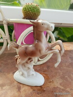 Porcelain horse figurine