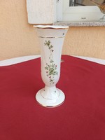 Hollóházi Erika patterned vase, 21 cm, flawless, discounted!