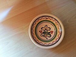 Painted ceramic plate