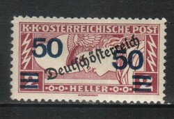 Austria 1858 mi 254 falcos EUR 1.00