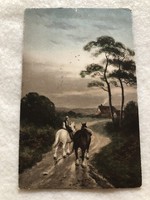 Antique, old postcard - 1914 -10.