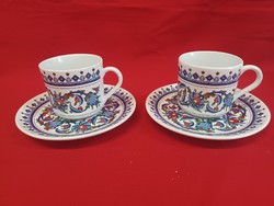 Turkish coffee porcelain set for 2 people