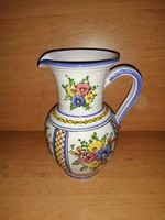 Glazed ceramic jug - 20 cm high (19/d)