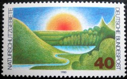 N1052 / Németország 1980 Természetvédelem bélyeg postatiszta