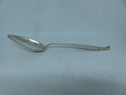 13 Latos antique silver Eger spoon with button end