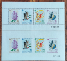 1964 37. bélyegnap emlékbélyeg blokk pár, postatiszta