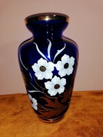 Kézzel festett üveg váza