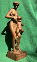Sigfrid Pongrácz: female nude with boy child!