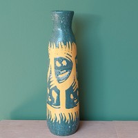 Erdélyi István Vintage fat lava kerámia váza