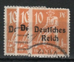 Deutsches reich 0224 mi 120 three types d €60.00