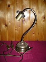 Old bedside lamp, table lamp unfortunately without shade