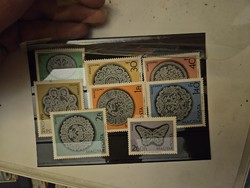 1964 Halas lace stamp series **